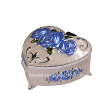 Factory Wholesale Metal Necklace Box, Heart Shape Necklace Box